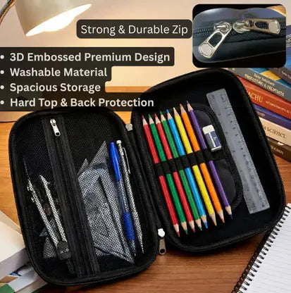 Naruto Anime Character Design Hard Shell Pencil Case