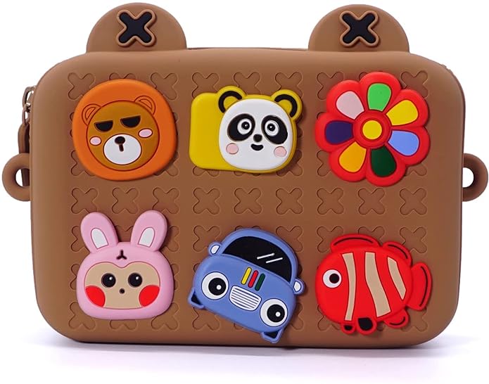 Girls’ Soft Silicone Sling Bag